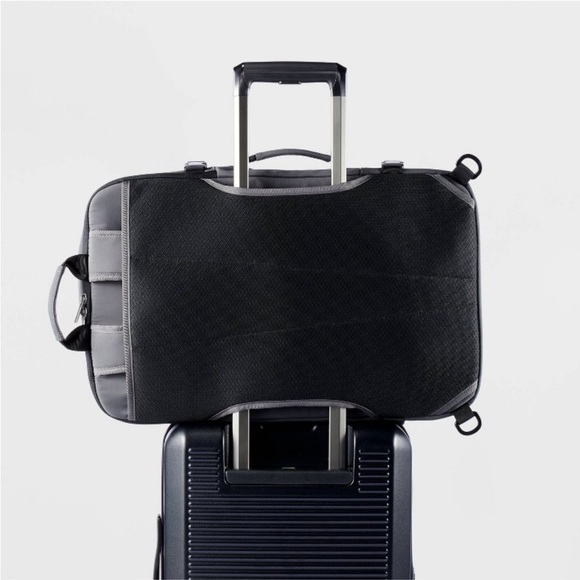 Open Story 45L Travel Backpack Luggage Grey Laptop Bag Softshell Unisex - Picture 6 of 6